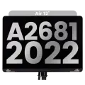 Complete LCD Display Assembly For MacBook Air 13" (A2681 / Mid 2022) (Used OEM Pull: Grade C) (Space Gray)          