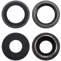 Back Camera Lens With Bracket & Bezel For iPhone 17 (Premium) (Black)
