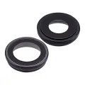 Back Camera Lens With Bracket & Bezel For iPhone 17 (Premium) (Black)