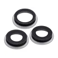 Back Camera Lens With Bracket & Bezel For iPhone 17 Pro/ 17 Pro Max (Premium) (Silver)