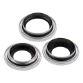 Back Camera Lens With Bracket & Bezel For iPhone 17 Pro/ 17 Pro Max (Premium) (Silver)