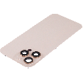 Back Glass w/ MagSafe Magnet & NFC & Flashlight Flex For iPhone 16 Pro Max (Quality - OEM Pull C) (Desert Titanium)