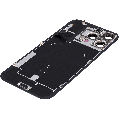 Back Glass w/ MagSafe Magnet & NFC & Flashlight Flex For iPhone 16 Pro Max (Quality - OEM Pull C) (Black Titanium)