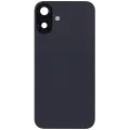 Back Glass w/ MagSafe Magnet & NFC & Flashlight Flex For iPhone 16 Plus (Quality - OEM Pull C) (Black)