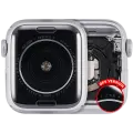 Housing Assembly Compatible For Watch Series 4 (40MM) (Used OEM Pull: Grade A) (Aluminum/Silver) (GPS Version)