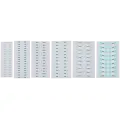 6 In 1 TP01 Damage-free Blu-ray Lens Sticker (328 Pack) (YCS)