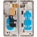 Inner OLED Assembly With Frame For Samsung Galaxy Z Fold 4 5G (US & International) (Used OEM Pull: Grade A) (Beige)	