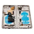 Inner OLED Assembly With Frame For Samsung Galaxy Z Fold 4 5G (US & International) (Used OEM Pull: Grade A) (Beige)	