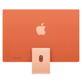 Complete LCD Display Assembly For iMac 24" A2874 / A2873 (2023) / A2438 (2021)  (LG204A-215 LM235UH1 SDD1) (Used OEM Pull: Grade A) （Small Camera hole）(Orange)