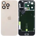Back Glass w/ MagSafe Magnet & NFC & Flashlight Flex For IPhone 16 Pro Max (Genuine OEM) (Desert Titanium)