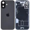 Back Glass w/ MagSafe Magnet & NFC & Flashlight Flex For iPhone 17 (Genuine OEM) (Black)