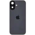 Back Glass w/ MagSafe Magnet & NFC & Flashlight Flex For iPhone 17 (Genuine OEM) (Black)