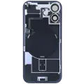 Back Glass w/ MagSafe Magnet & NFC & Flashlight Flex For iPhone 17 (Genuine OEM) (Black)