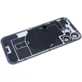 Back Glass w/ MagSafe Magnet & NFC & Flashlight Flex For iPhone 17 (Genuine OEM) (Black)