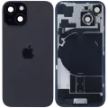 Back Glass w/ MagSafe Magnet & NFC & Flashlight Flex For IPhone 15 (Genuine OEM) (Black)
